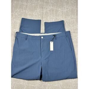 J. Hilburn AEB Casual Blue Stretch Golf Trouser Dress Pant NWT Size 43